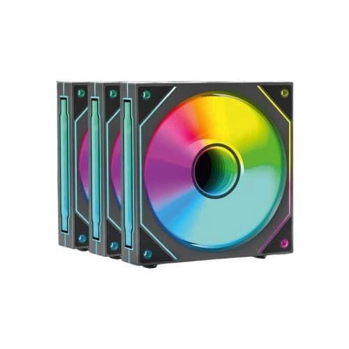 Ant Esports Stackerflow ARGB 120mm 3-in-1 Cabinet Fan (Black)